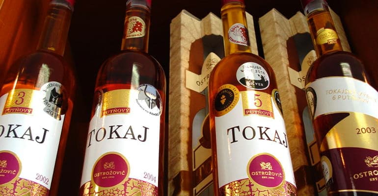 Tokajské víno, que beber en Eslovaquia
