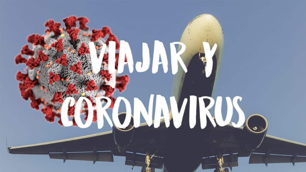 experiencia de viajar y Coronavirus