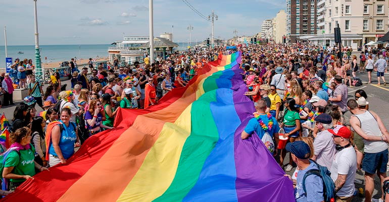 Brighton Pride, turismo LGBT en Brighton
