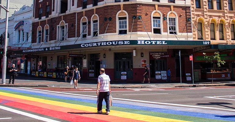barrio gay Darlinghurst en Sidney