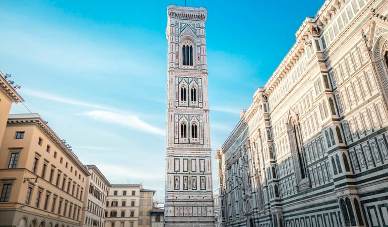 Campanile di Giotto, uno de los lugares que ver en Florencia