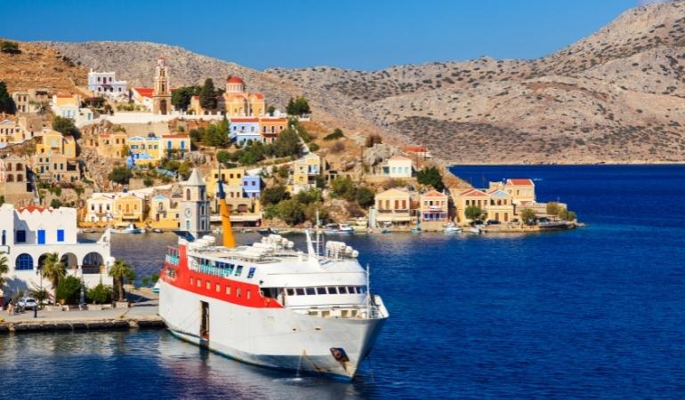 cómo moverse por las islas griegas en ferry