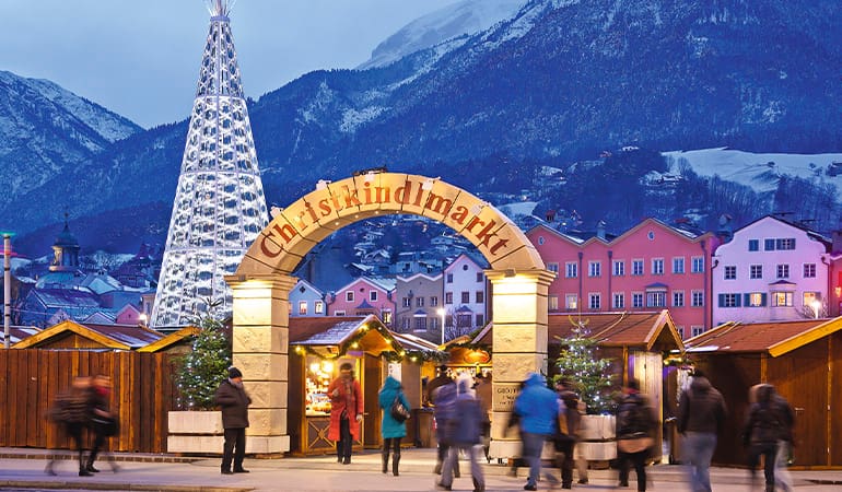 Marktplatz, uno de los mercados de Navidad de Innsbruck