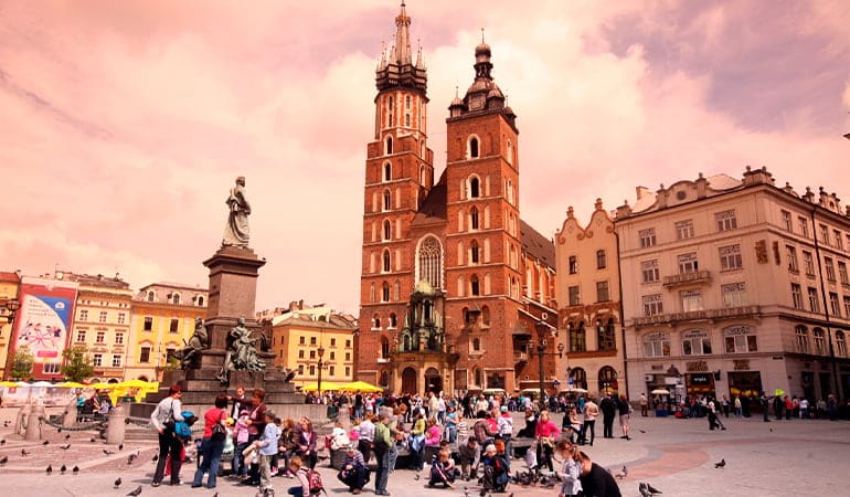 Polonia, uno de los sitios baratos para viajar por Europa