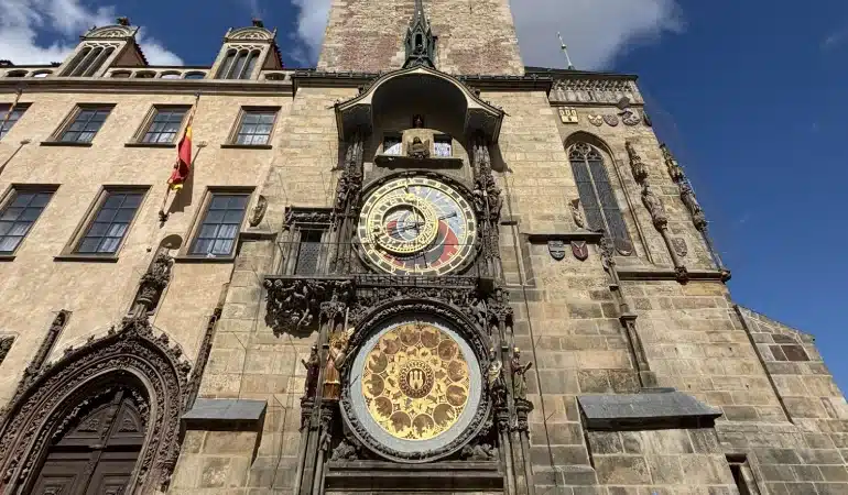 Reloj Astronómico, uno de los lugares que ver en Praga.